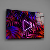 Abstract Art Glass Wall Art.